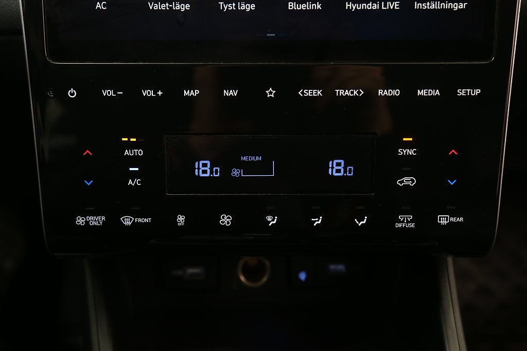 Hyundai Tucson Hybrid 230hk HEV Advanced Aut Skinn Navi KRELL 2021