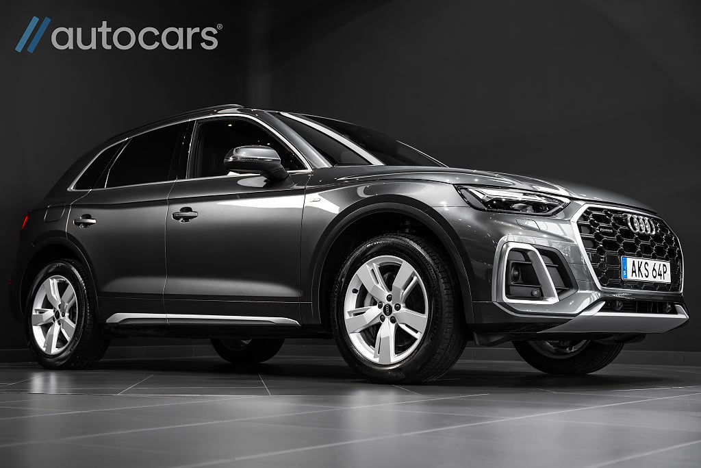 Audi Q5 55 TFSI e 367hk Quattro S Line|Leasbar|Drag|19"|Kamera