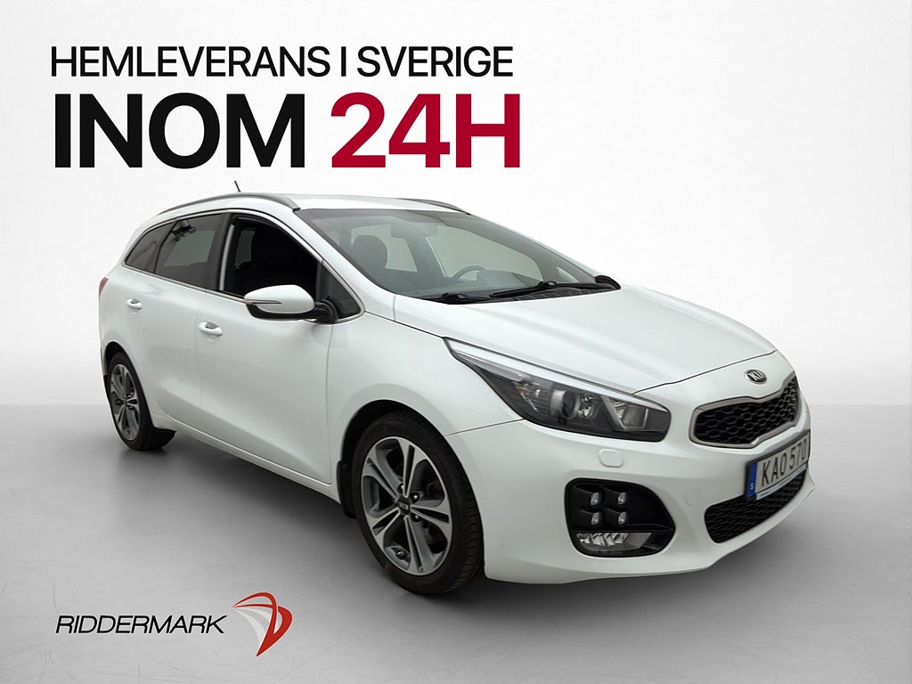Kia Ceed SW 1.6 CRDi 136hk GT-Line M-Värmare Kamera Navi