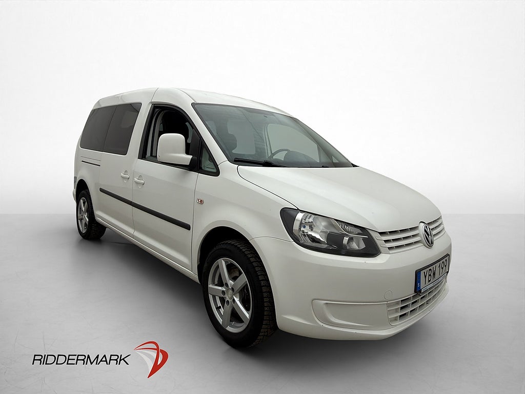 Volkswagen Caddy Maxi Life 1.6 Dragkrok Farthållare 7-Sits