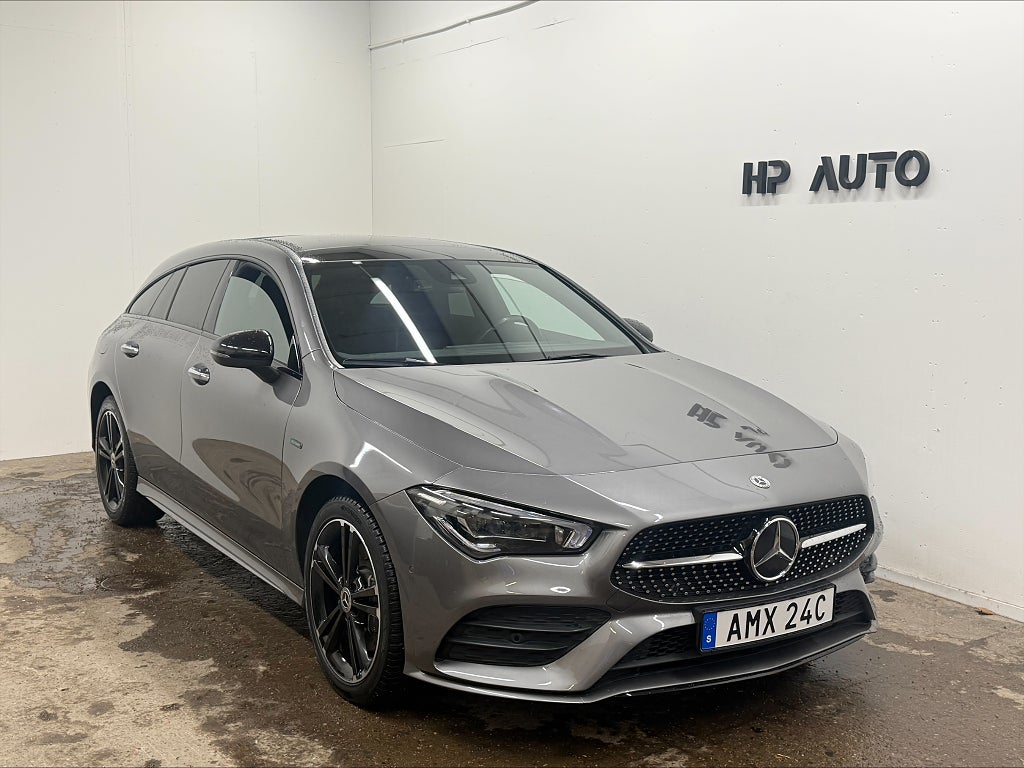 Mercedes-Benz CLA 250e Plug-In AMG Premium+ Elstolar Pano P-värm Wide
