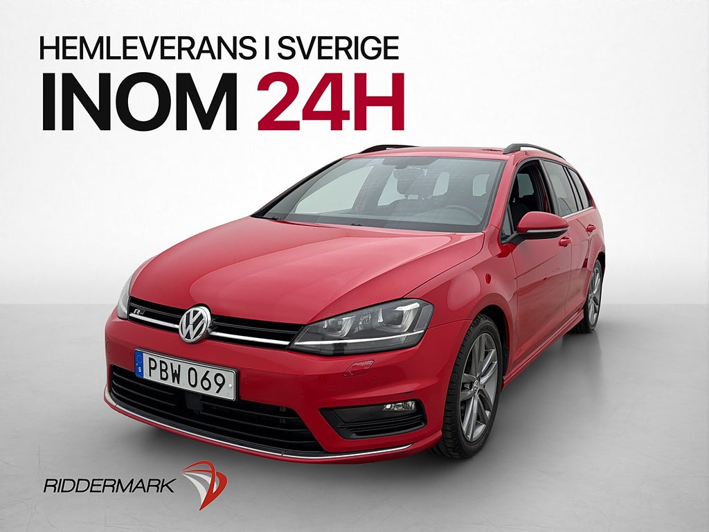Volkswagen Golf SC 1.4TSI 150hk R-Line Kamera Värmare Drag