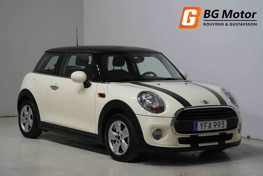 MINI One 102HK 3-dörrars Pepper Lågmilad/AUX/Nyckelfri-start