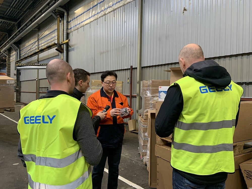 Geelys hjälpprogram.