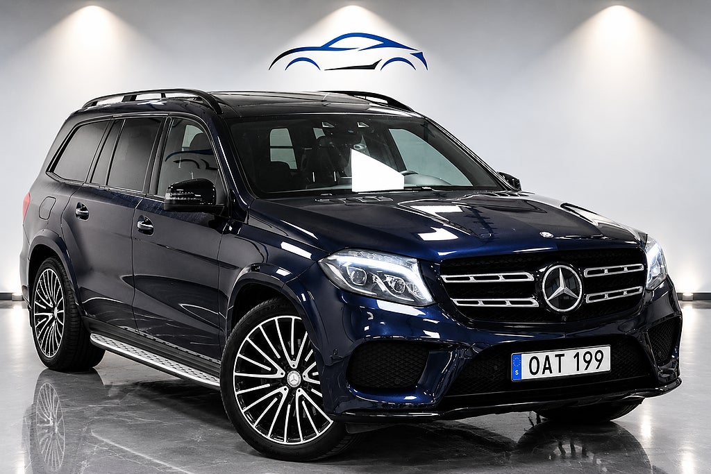 Mercedes-Benz GLS350 d 350 d 4MATIC 9G-Tronic AMG 7-Sits Panorama