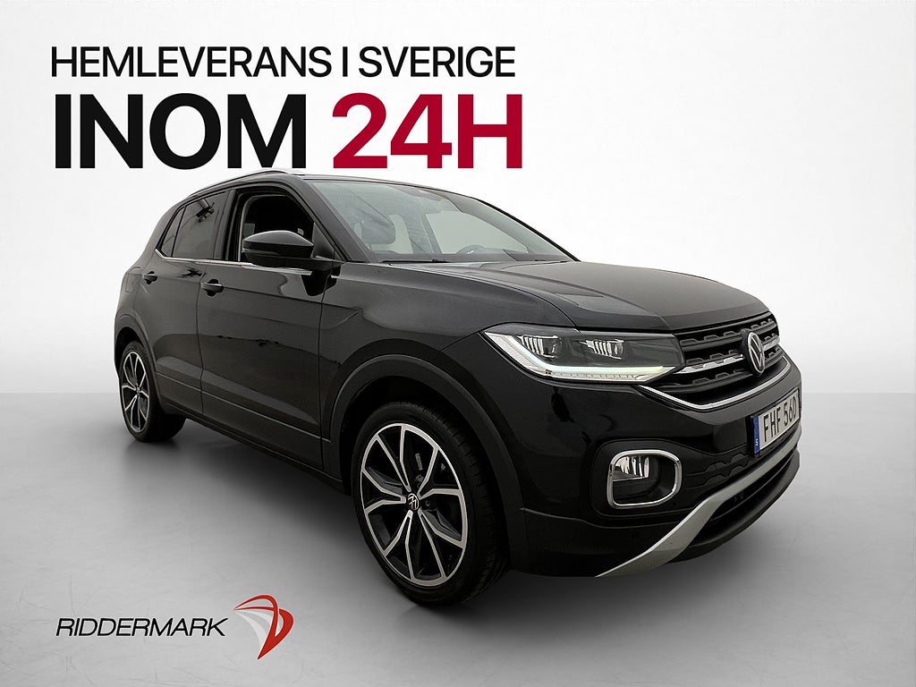 Volkswagen T-CROSS 1.0 TSI GT Black Design CarPlay 110hk