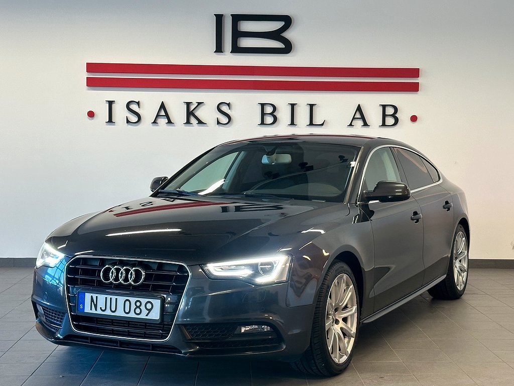 Audi A5 Sportback 2.0 TDI DPF I Comfort I Motorvärmare I 