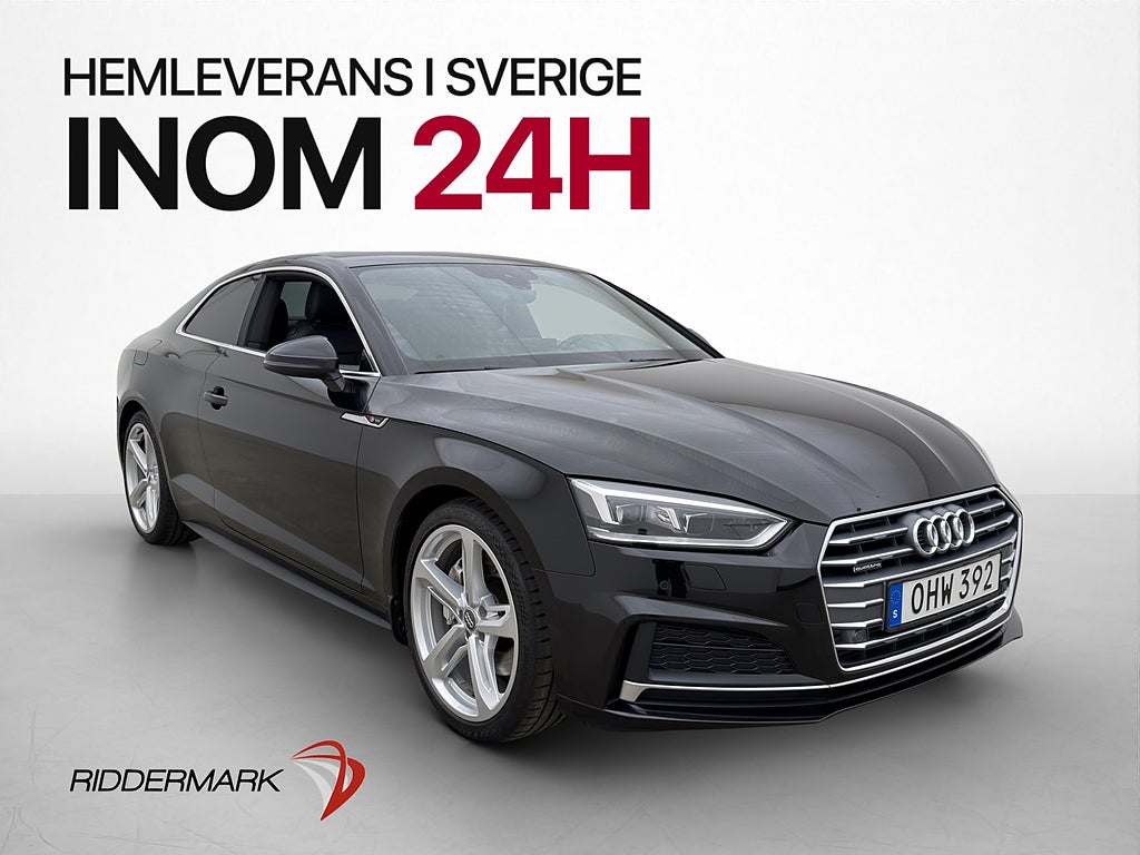Audi A5 2.0 TFSI Q S-Line Navi Cockpit Halvskinn