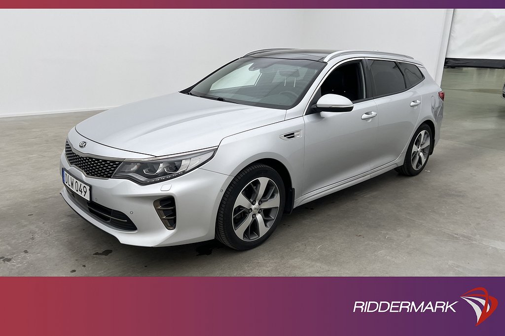 Kia Optima SW 141hk GT-Line Pano H/K Kamera Skinn Navi Drag