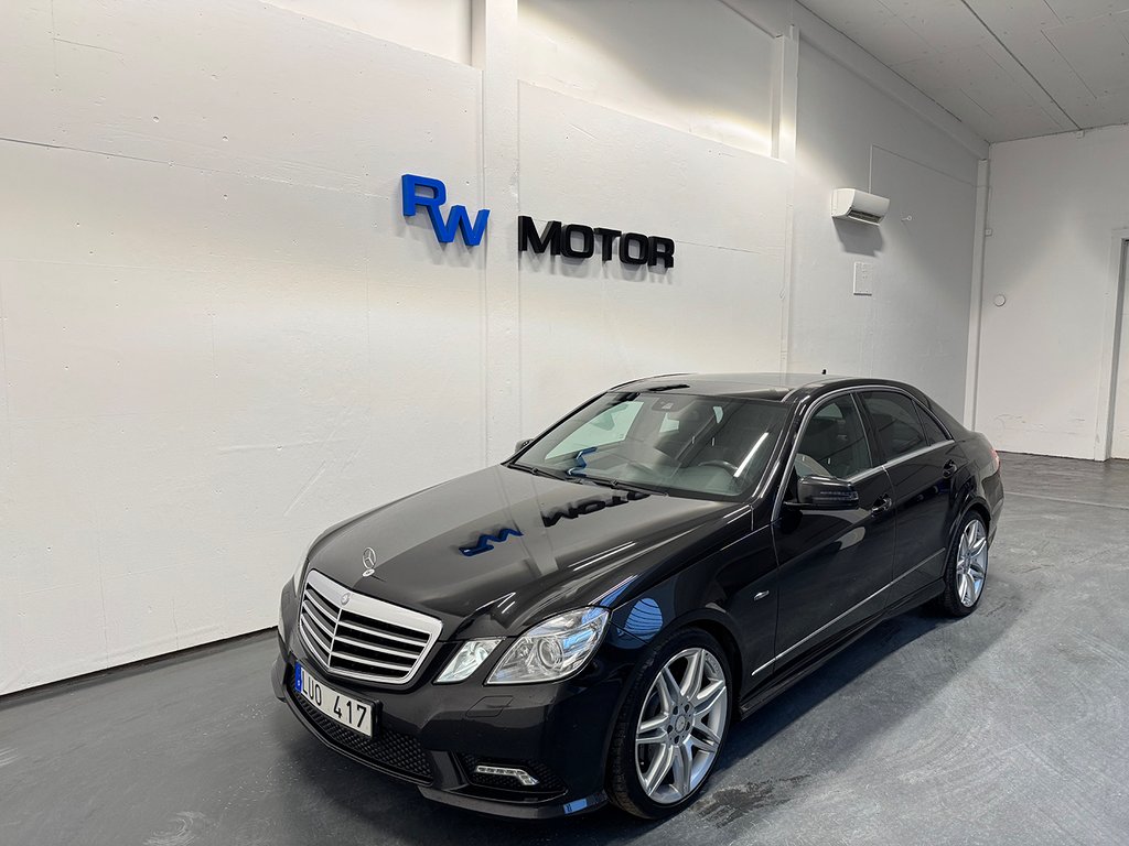 Mercedes-Benz E 350 CDI 265hk AMG Pano D-värm Dragkrok Navi