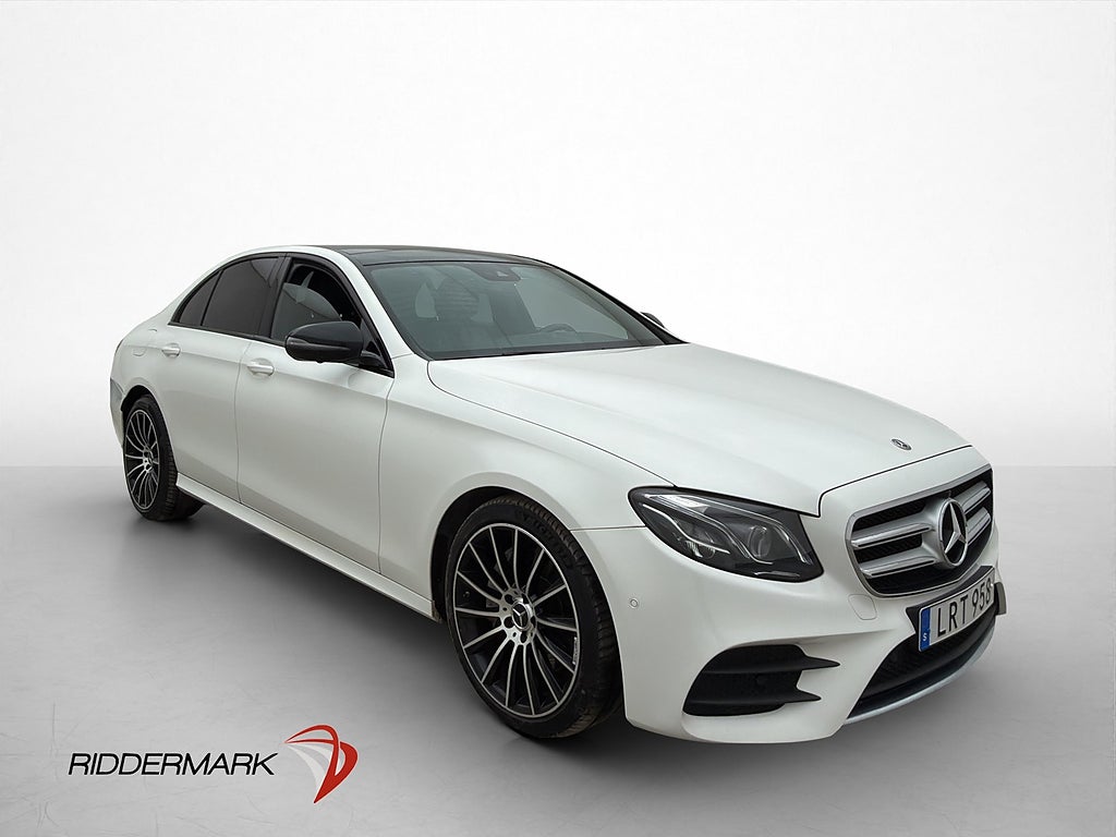 Mercedes-Benz E220d 4M AMG Pano 360° Ambient P-Sensorer