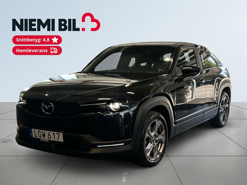 Mazda MX-30 e-Skyactiv EV SoV/Kamera/HuD/Garanti/Psens/Ad.Fhållare