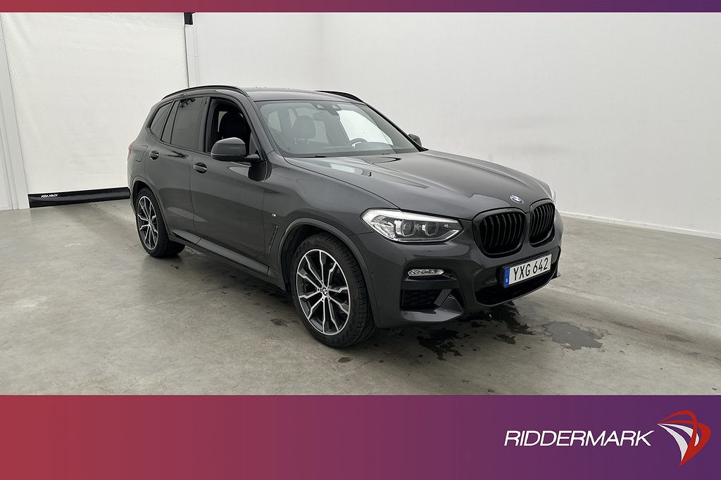 BMW X3 xDrive20d M Sport HiFi Kamera Navi Skinn