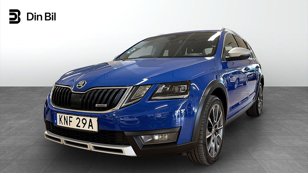 Skoda Octavia Combi Scout TDI184 DSG 4x4 P-värmare/Panorama/Drag