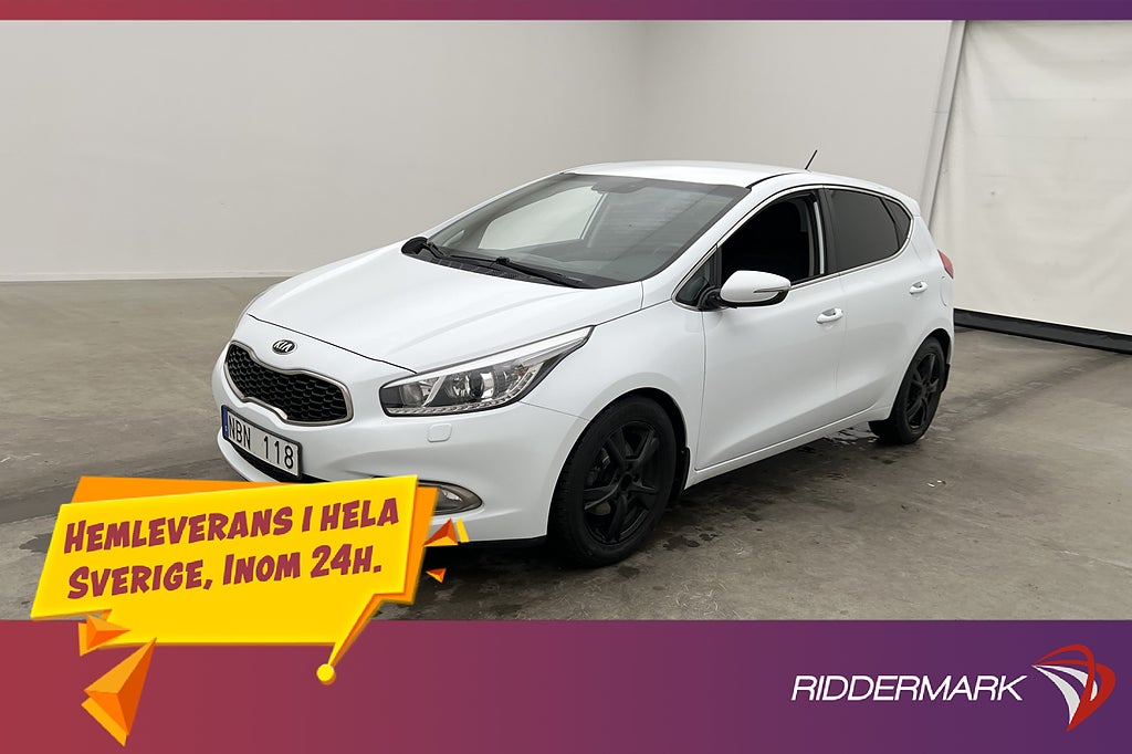 Kia Ceed 1.6 128hk Comfort P-Sensorer Rattvärme Farthållare