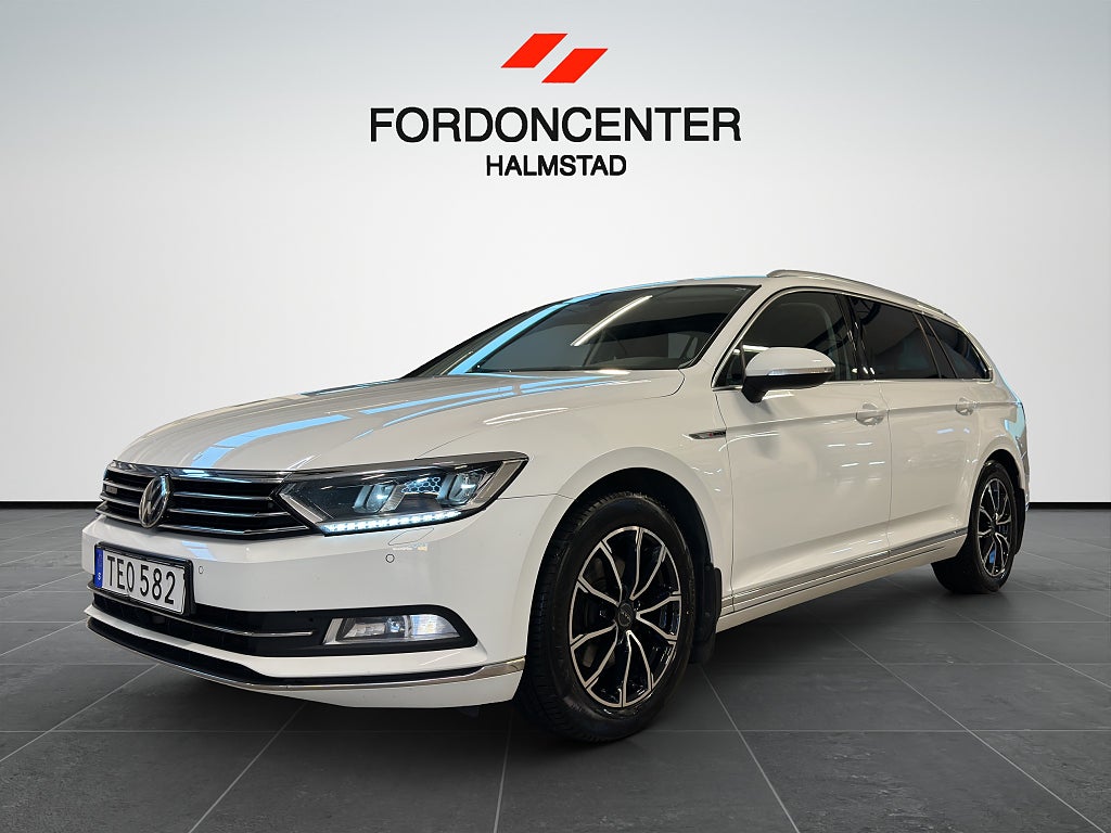 Volkswagen Passat Sportscombi 2.0 TDI 190hk 4M Eu6, Drag|Värmare|Skinn