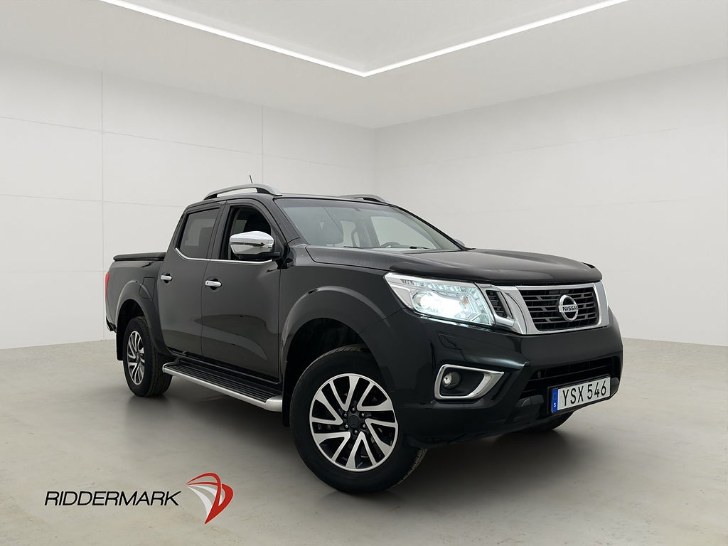 Nissan Navara Tekna 2.3 4WD Drag Skinn Taklucka 360° Moms
