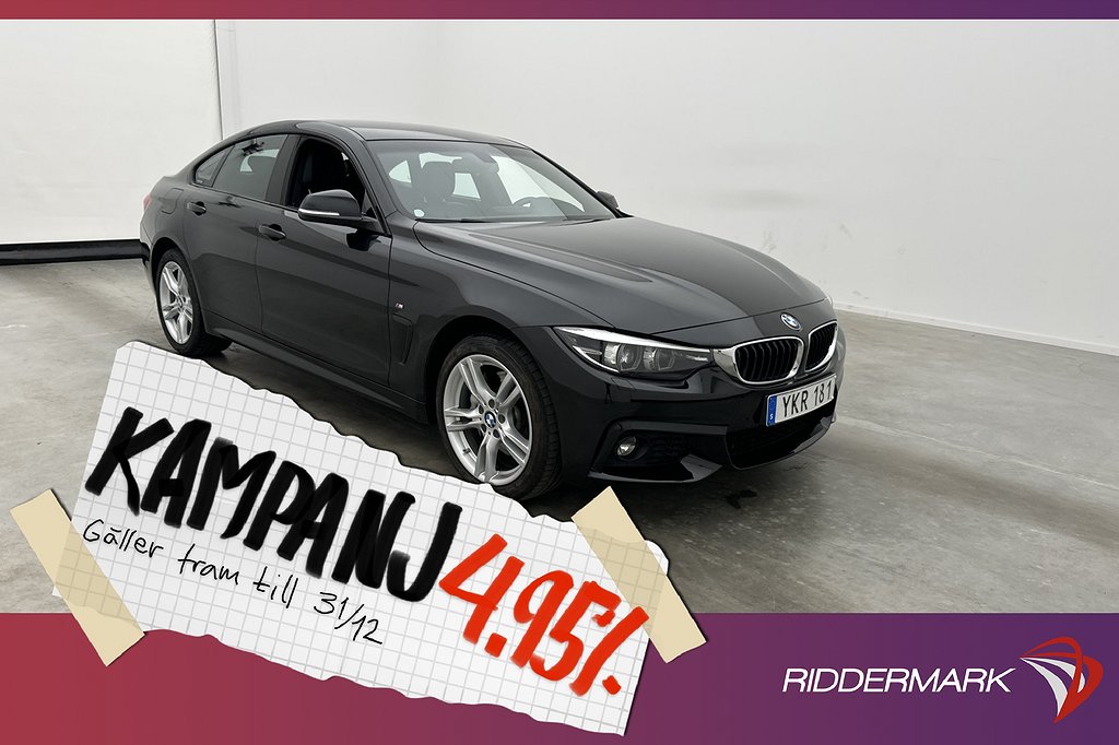 BMW 440 i xDrive Gran Coupé 326hk M Sport H/ 4,95% Ränta