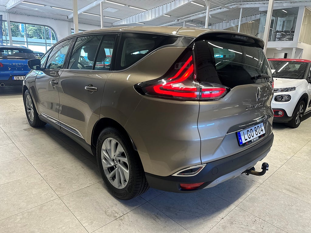 Renault Espace 1.6 dCi EDC, 160hk,/Drag/Pano/7-sits/Nav