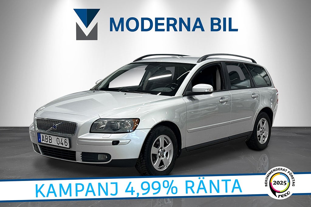 Volvo V50 1.8 Flexifuel 125hk Momentum Dragkrok M-värmare Välserv