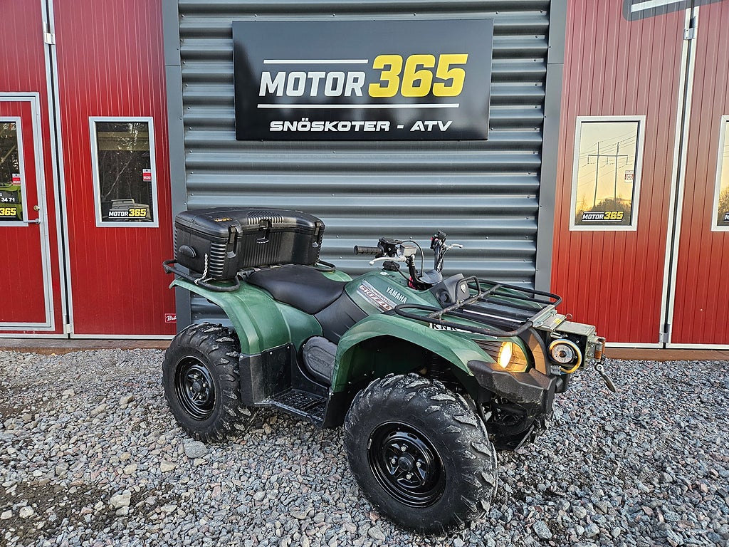 Yamaha GRIZZLY 450 EPS 4WD • 243 MIL • VINSCH • PACKBOX • 618 KR/MÅN