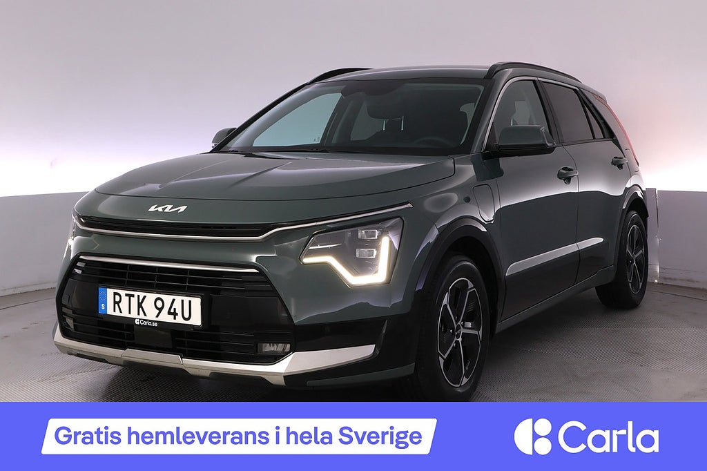 Kia Niro Plug-In-Hybrid Advance Läder Elstol H/K Kamera BSM