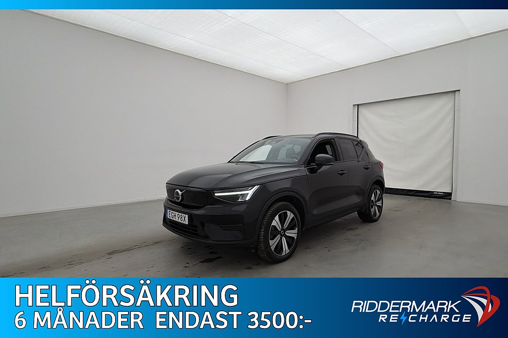 Volvo XC40 Recharge Single Motor 231hk Core Värm Kamera MOMS
