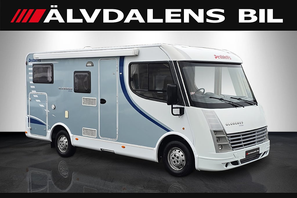 Dethleffs Globebus 6-meter Fukttestad, Servad, Besiktad