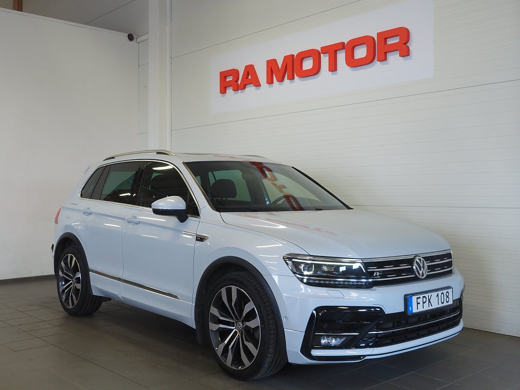 Volkswagen Tiguan TDI 190hk GT 4M R-Line |Drag|D-värm|Pano|Cockpit| 2019
