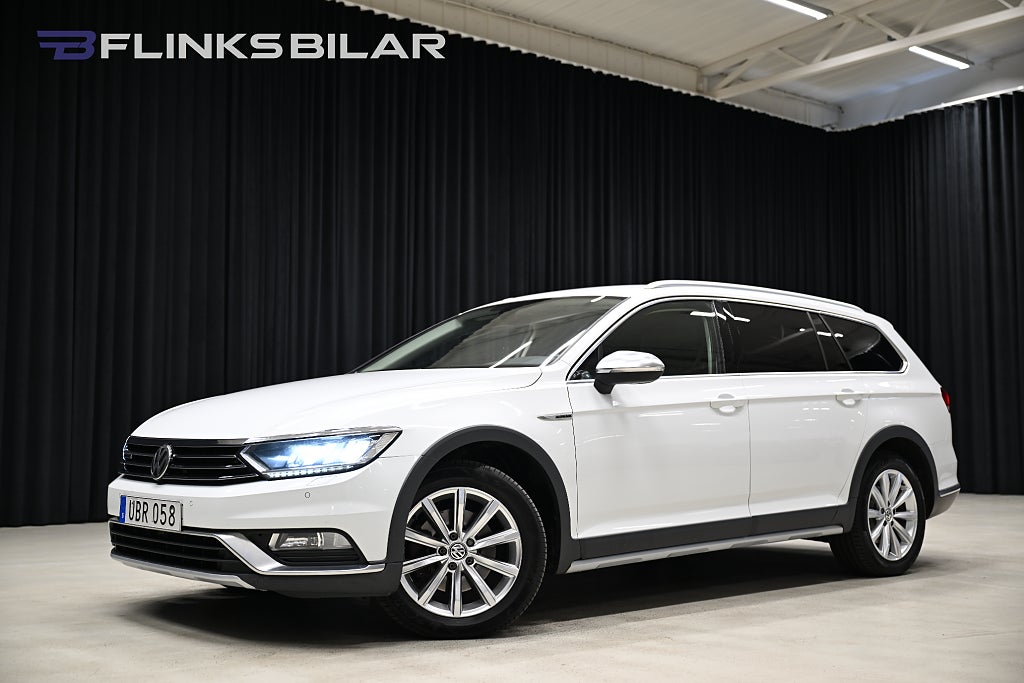 Volkswagen Passat Alltrack DSG 190HK Automat|Drag|Värmare|Backkamera|LED|Kambytt