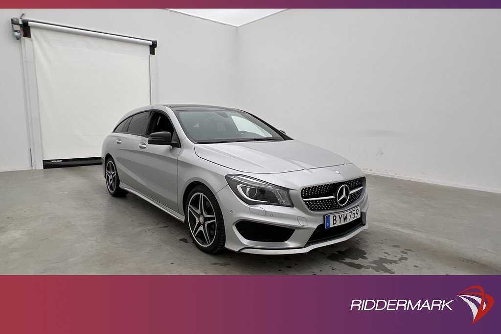 Mercedes-Benz CLA 220 d SB 177hk AMG Night Pano Sensorer