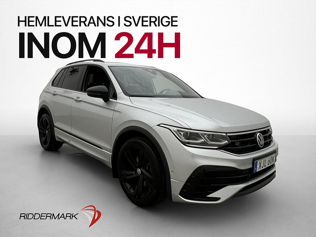 Volkswagen Tiguan eHybrid 245hk R-Line Cockpit Pano 360 Drag