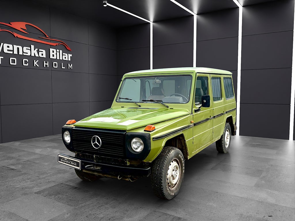 Mercedes-Benz G Geländerwagen Diesel 4WD /MILITÄRBIL /UNIK
