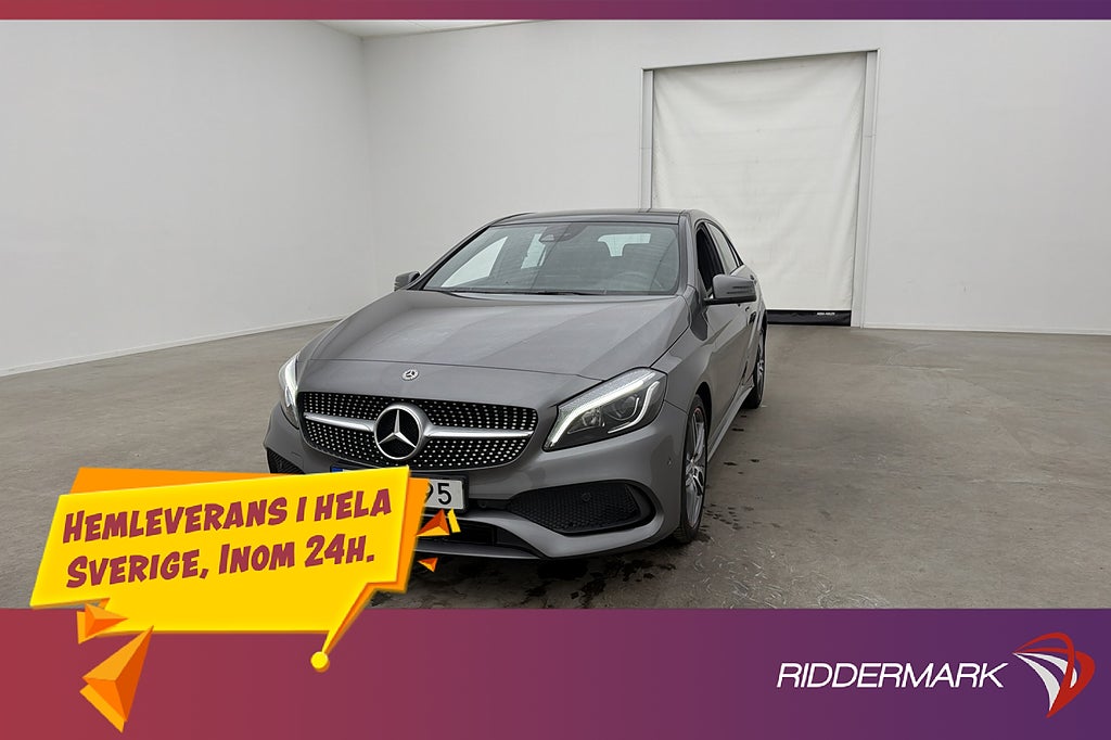 Mercedes-Benz A180 d Panorama Kamera Halvskinn Bluetooth