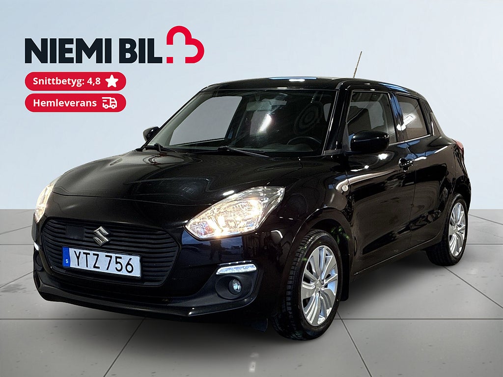 Suzuki Swift 1.2 Dualjet DOHC 16V VVT backkamera Farthållare S&V