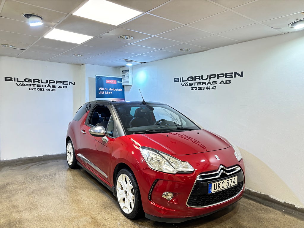 Citroën DS3 Cabriolet 1.6 / P-Sens / Ny Bes / Ny Serv / Kamrem Bytt