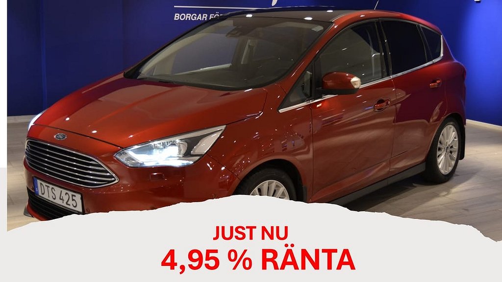 Ford C-Max (NU 4,95 % RÄNTA) 2,0 TDCi 150hk Titanium Backkamera Drag Elektr