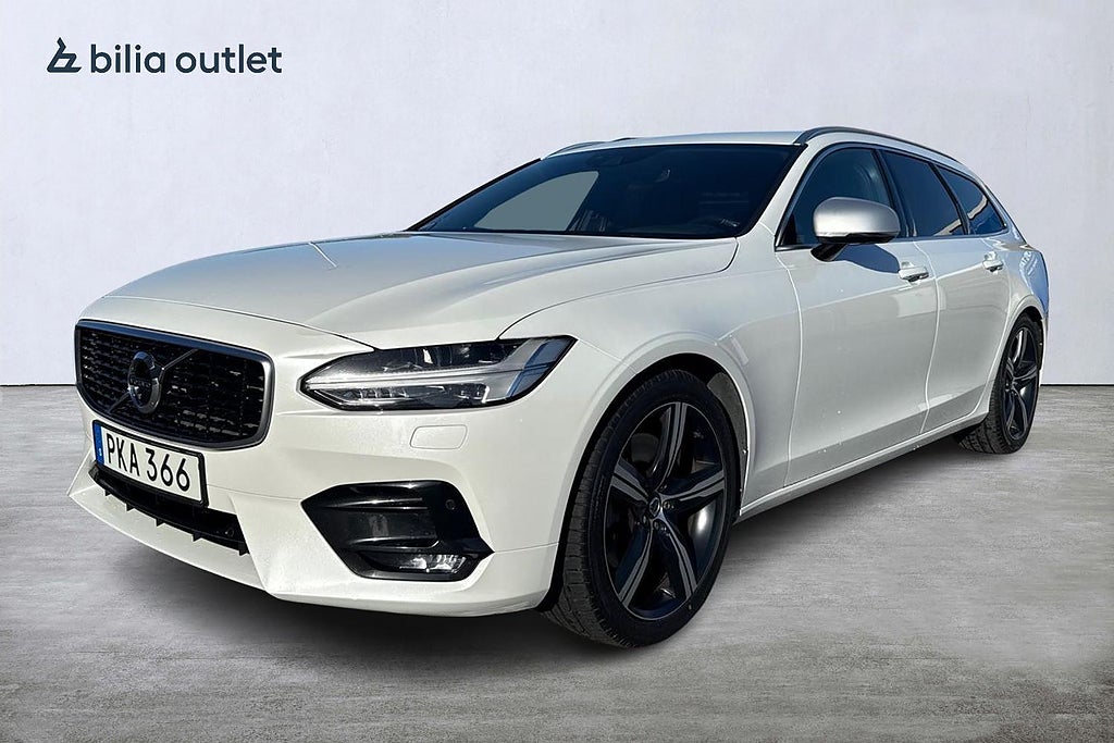 Volvo V90 T5 R-Design 254hk Drag 360° Värmare Navi Carplay BLIS
