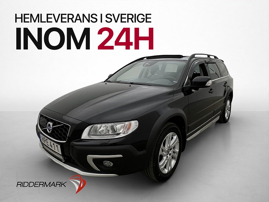Volvo XC70 D5 AWD Summum Drag Värmare Taklucka Skinn BLIS