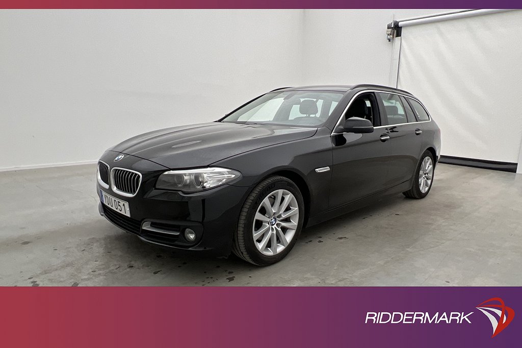 BMW 520 d xDrive 190hk M-Ratt Skinn Elstolar Sensorer Drag