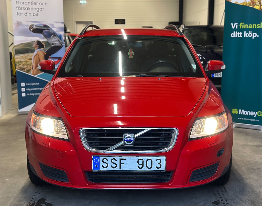 Volvo V50 1.8 Flexifuel Kinetic Euro 4// Dragkrok// Besiktad 