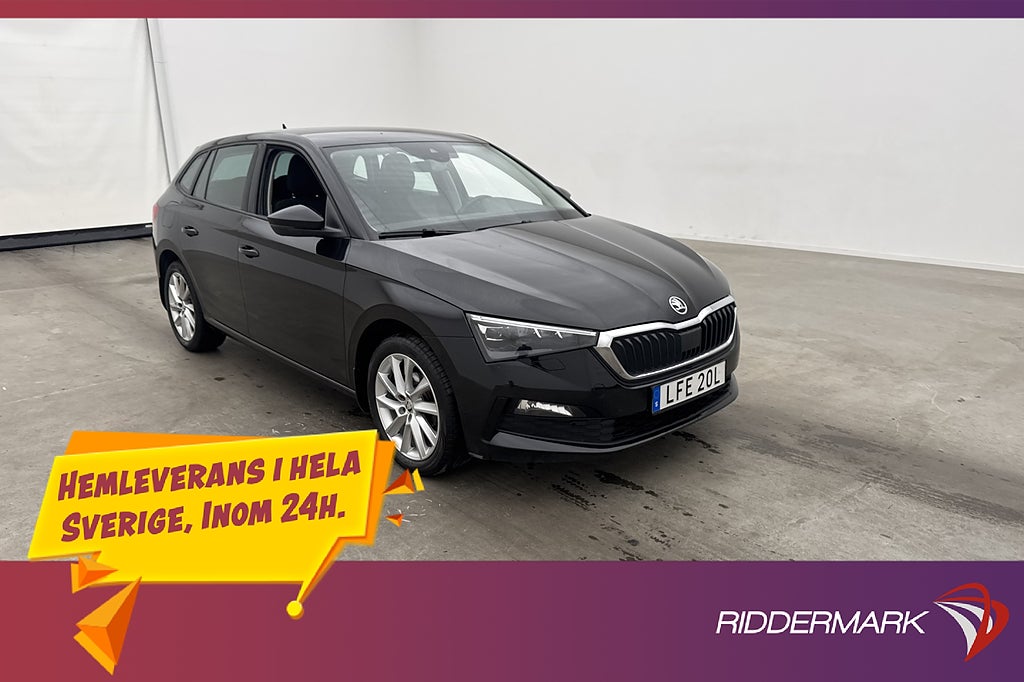 Skoda Scala 1.0 TSI 115hk Style Adaptiv CarPlay Sensorer