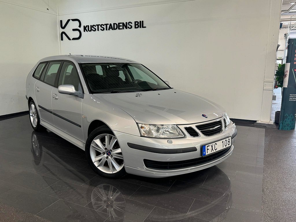 Saab 9-3 SportCombi 1.8t Vector 1ägare Nybesiktad