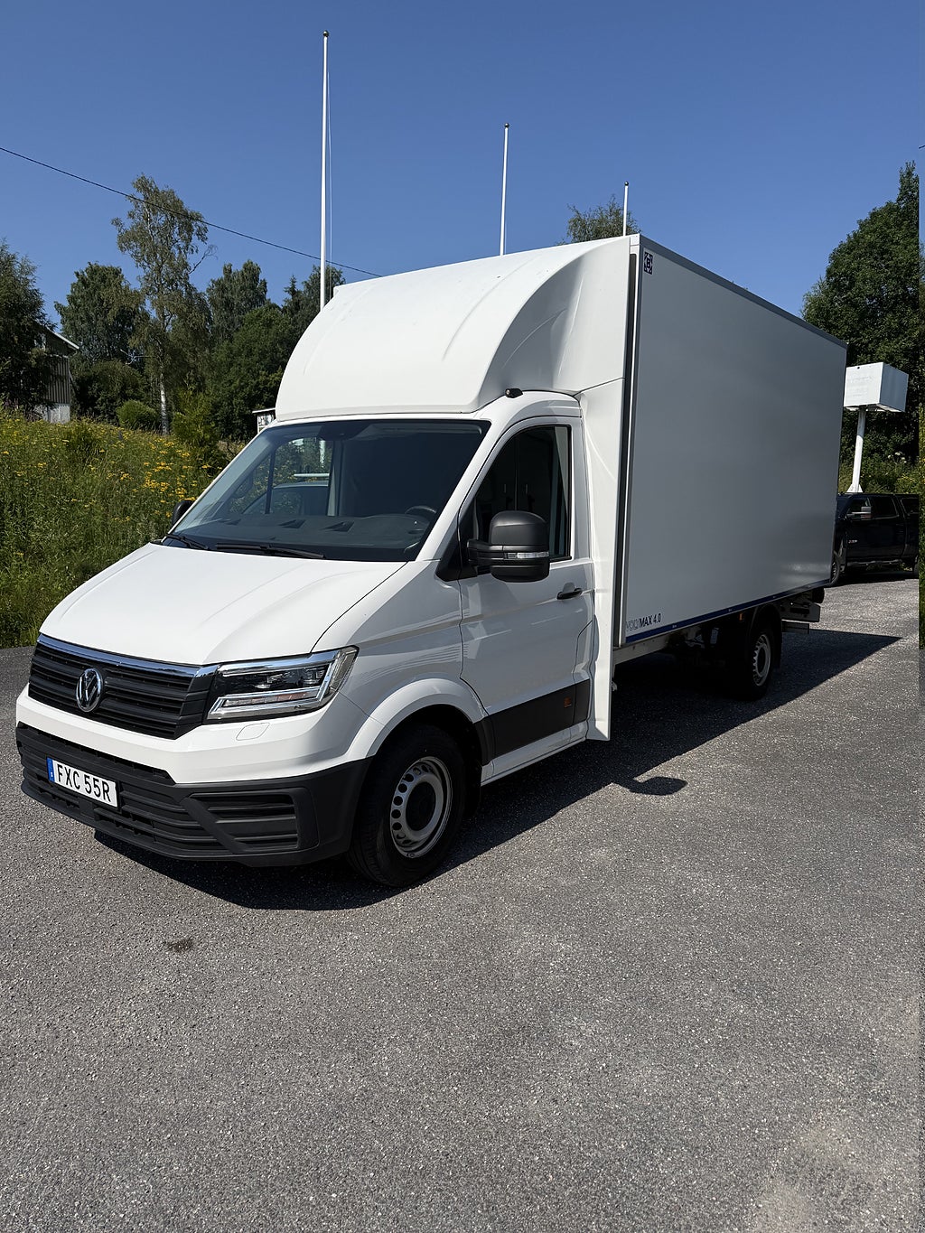 Volkswagen crafter Chassi 35 2.0 TDI 177hk Bakgavellyft Volymskåp MOMS Aut