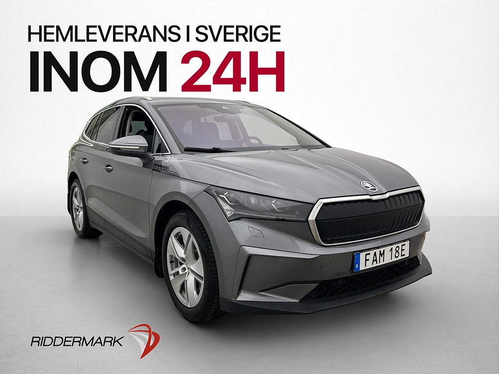Skoda Enyaq iV iV80x AWD Drag P-Värm Kamera Navi Halvskinn