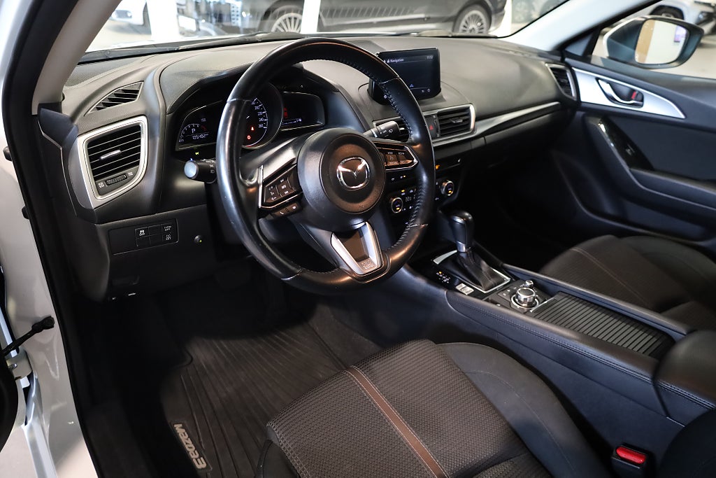 Mazda 3 Sport 2.0 SKYACTIV-G AUT M-Värme Navi Blåtand Rattvärme 2018