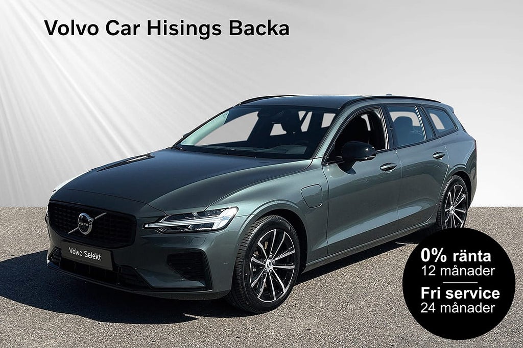 Volvo V60 T6 Plus Dark Nordic Edition | 0% Ränta* | Drag...