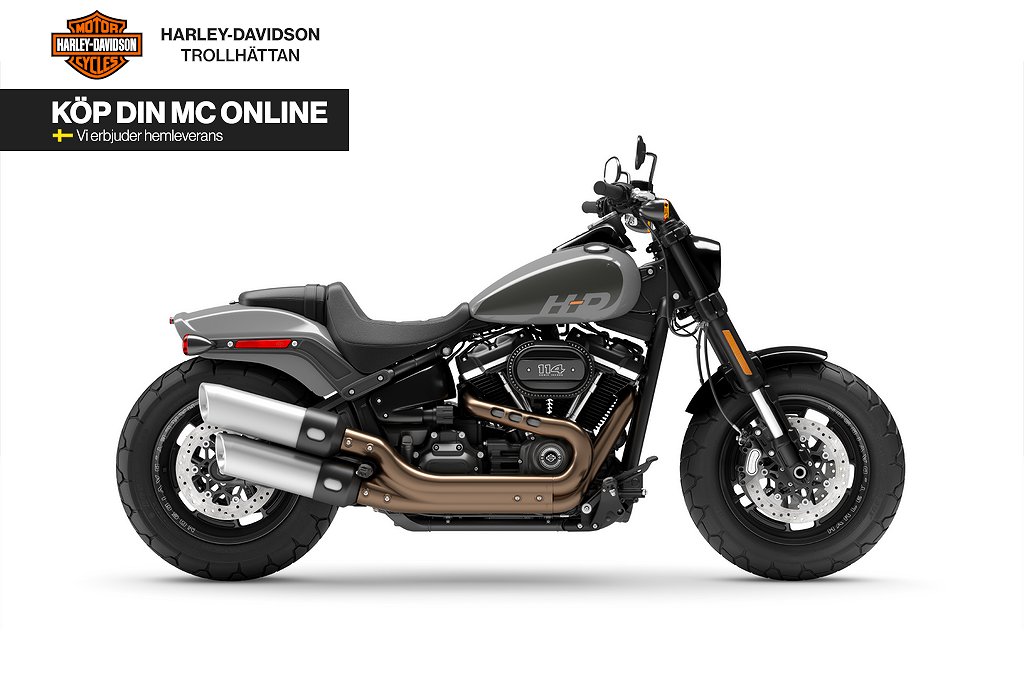 Harley-Davidson Fat Bob 114, 5,95% finans från 2535:-/mån 