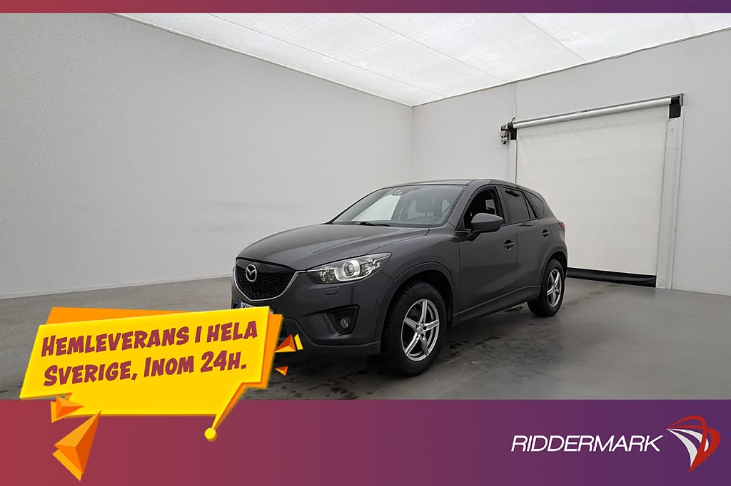 Mazda CX-5 AWD 150hk Vision Värmare Dragkrok Navi Sensorer