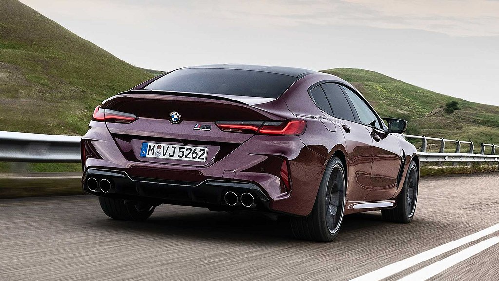 Bild Extra Nya Bmw M8 Gran Coupe Premiar I Natt Bytbil Com